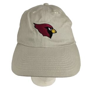 New Arizona Cardinals Baseball Cap Beige Embroidered NFL Licensed Cotton OS
